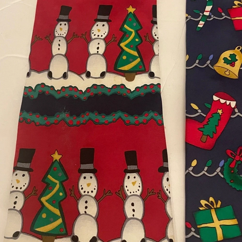 Save the Children Festive Christmas Ties Set of 4